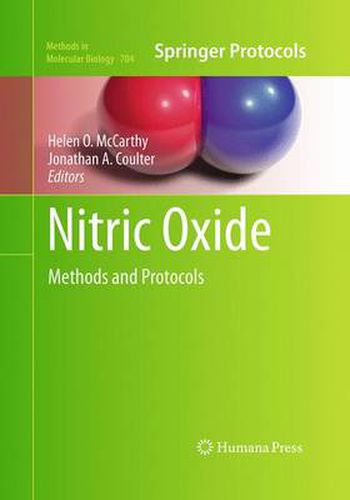 Cover image for Nitric Oxide: Methods and Protocols