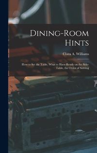 Cover image for Dining-Room Hints