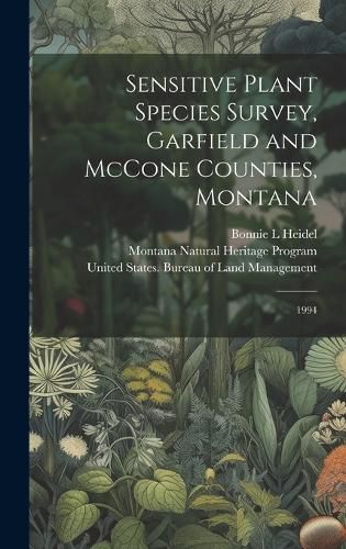 Cover image for Sensitive Plant Species Survey, Garfield and McCone Counties, Montana