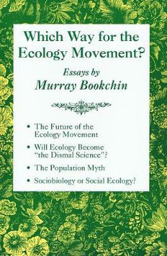 Cover image for Which Way For The Ecology Movement?
