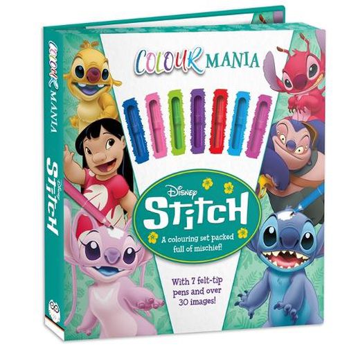 Cover image for Disney: Colourmania Stitch
