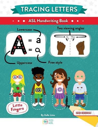 Cover image for Tracing Letters: ASL Handwriting Book