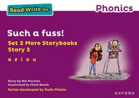 Cover image for Read Write Inc Phonics: Purple Set 2 More Storybook 3 Such a fuss!