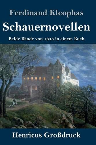 Cover image for Schauernovellen (Grossdruck): Beide Bande von 1843 in einem Buch