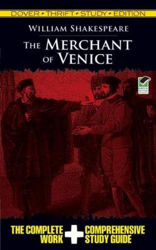 Cover image for The Merchant of Venice Thrift Study Edition