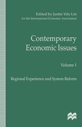 Cover image for Contemporary Economic Issues: Regional Experience and System Reform