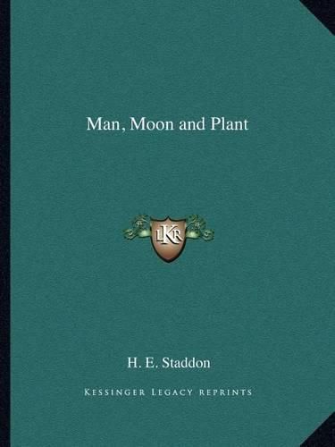 Cover image for Man, Moon and Plant