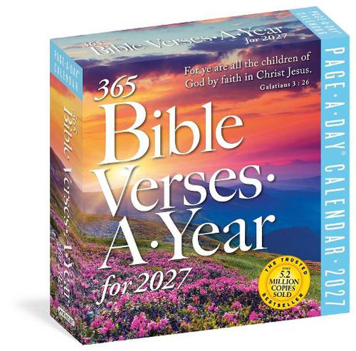 Cover image for 365 Bible Verses-A-Year Page-A-Day (R) Calendar 2027