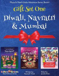 Cover image for GIFT SET ONE (Diwali, Navratri, Mumbai): Maya & Neel's India Adventure Series