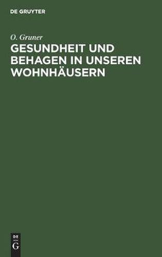 Cover image for Gesundheit Und Behagen in Unseren Wohnhausern