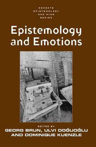 Cover image for Epistemology and Emotions