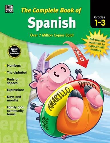 Cover image for The Complete Book of Spanish, Grades 1 - 3
