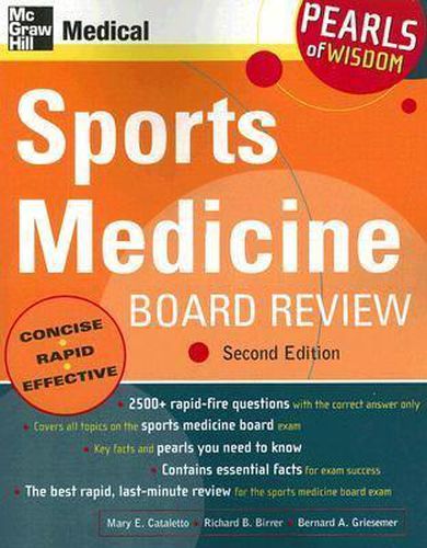 Cover image for Sports Medicine Board Review