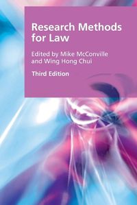 Cover image for Research Methods for Law