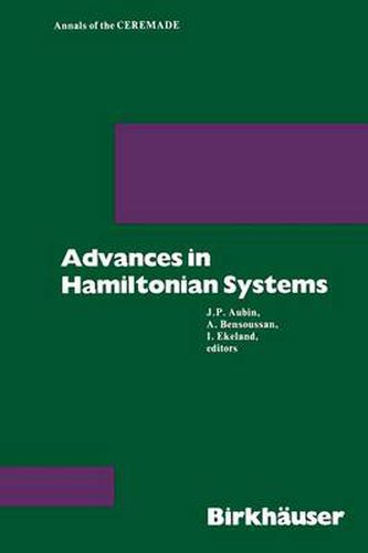 Cover image for Advances in Hamiltonian Systems