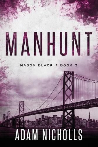 Cover image for Manhunt: A Serial Killer Crime Novel (Large Print Paperback)