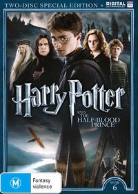 Cover image for Harry Potter Year 6 Half Blood Prince Se Dvd