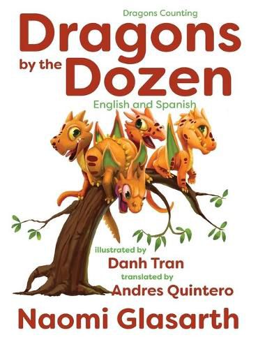 Cover image for Dragons by the Dozen: English and Spanish