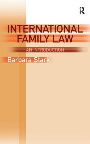 Cover image for International Family Law: An Introduction