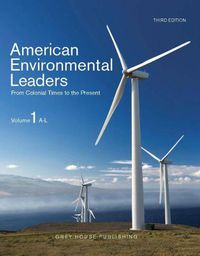 Cover image for American Environmental Leaders: 2 Volume Set