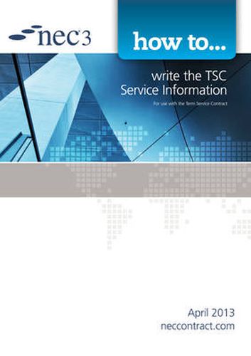 Cover image for How to write the TSC Service Information