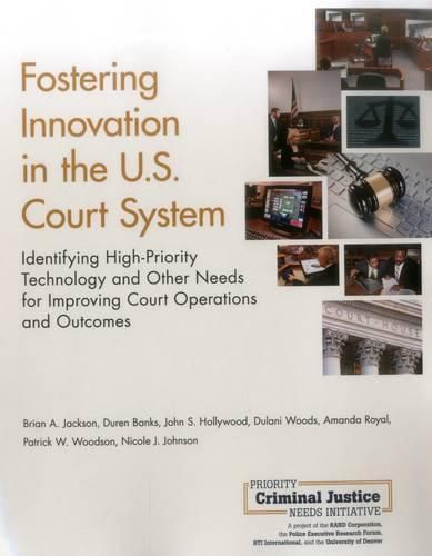 Fostering Innovation in the U.S. Court System: Identifying High-Priority Technology and Other Needs for Improving Court Operations and Outcomes