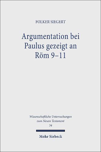 Cover image for Argumentation bei Paulus gezeigt an Roem 9-11