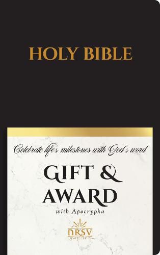 NRSV Updated Edition Gift & Award Bible with Apocrypha (Imitation Leather, Black)