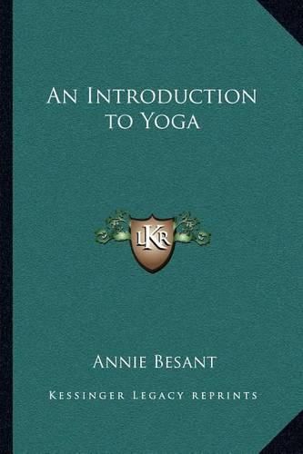 Cover image for An Introduction to Yoga