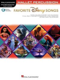 Cover image for Favorite Disney Songs: Instrumental Play-Along for Mallet Percussion