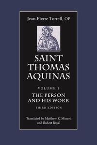 Cover image for Saint Thomas Aquinas: The Person and His Work