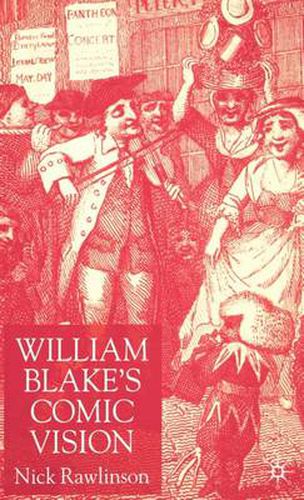 Cover image for William Blake's Comic Vision