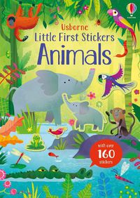 Cover image for Little First Stickers Animals