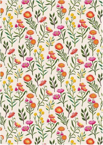 Cover image for Everlasting Love Earth Greetings Folded Wrapping Paper