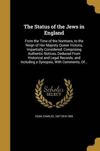 Cover image for The Status of the Jews in England