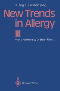 Cover image for New Trends in Allergy III