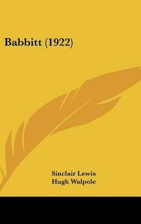 Cover image for Babbitt (1922)