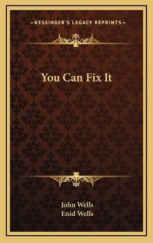 You Can Fix It