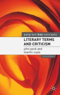 Cover image for Literary Terms and Criticism