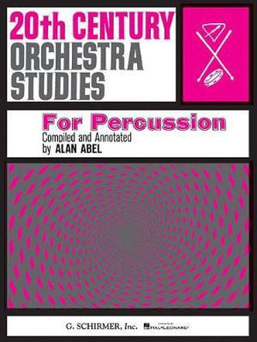 Cover image for 20th Cent. Orch Studies/Perc
