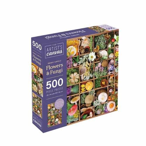 Cover image for Flowers and Fungi Jigsaw Puzzle