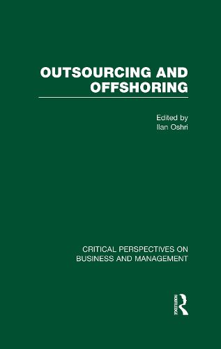 Cover image for Outsourcing and Offshoring
