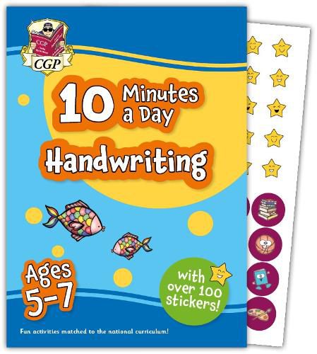Cover image for 10 Minutes a Day Handwriting for Ages 5-7 (with over 100 stickers)