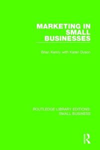 Cover image for Marketing in Small Businesses