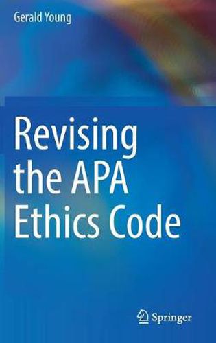 Cover image for Revising the APA Ethics Code