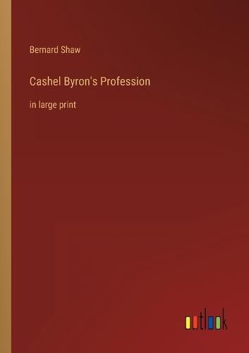 Cover image for Cashel Byron's Profession