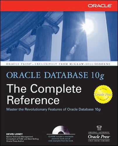 Cover image for Oracle Database 10g The Complete Reference