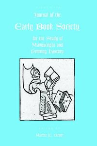 Cover image for Journal of the Early Book Society volume 9