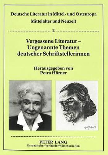 Cover image for Vergessene Literatur - Ungenannte Themen Deutscher Schriftstellerinnen