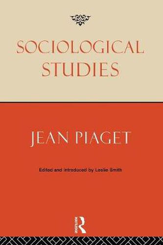 Cover image for Sociological Studies